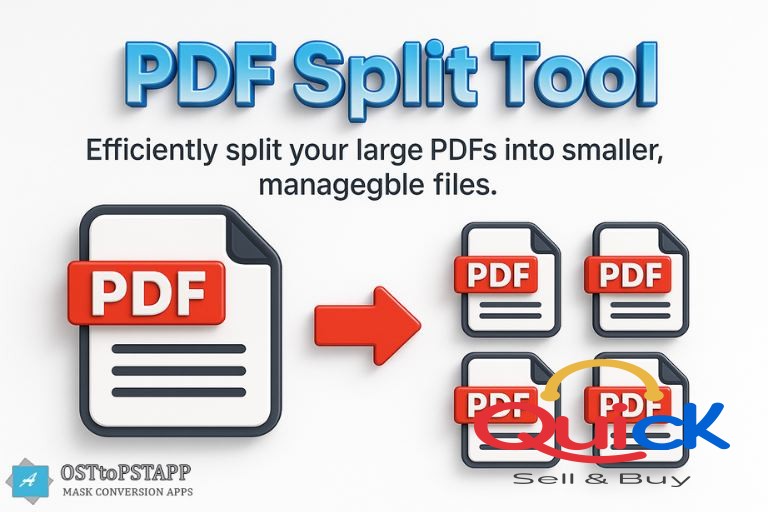 Split Large PDF Files Instantly